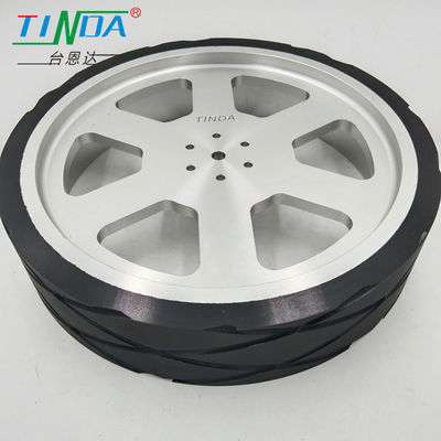 Rueda motriz de AGV personalizada con resistencia al desgaste y diámetro personalizado