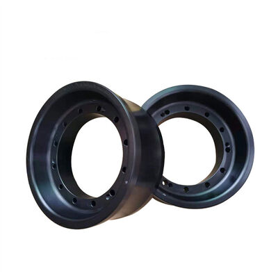 Rueda Autónoma Negra o Personalizada Ideal para Robótica de Alta Carga, Transporte Automatizado y Soluciones de Automatización de Almacenes