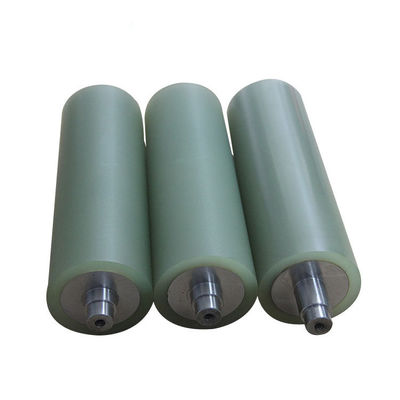 Roller de caucho industrial duradero OEM con larga vida útil resistente a la abrasión