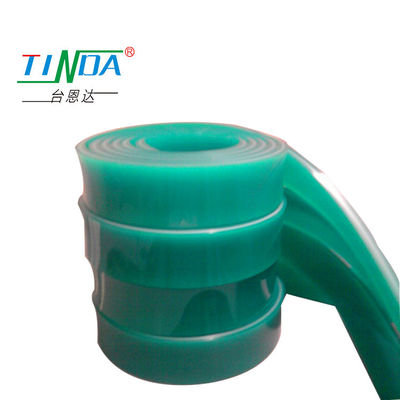 Impresión de pantalla verde industrial Squeegee Rollo de caucho resistencia al desgaste