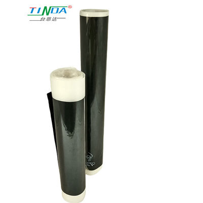 0.12 mm ~ 10 mm Hoja de elastómero conductor negro Excelente resistencia a la tracción