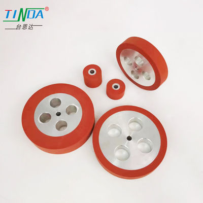 Rueda de silicona de transferencia térmica personalizable para aplicaciones de alta temperatura