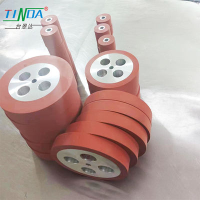 Rueda de silicona de transferencia térmica personalizable para aplicaciones de alta temperatura