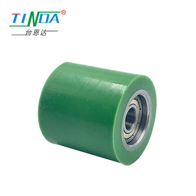 Roller de ruedas de goma OEM para máquinas de envoltura de perfiles de madera