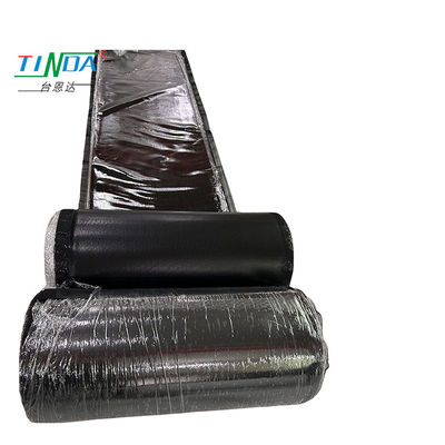 Hoja de silicona eléctricamente conductiva resistente al calor Negro con tela