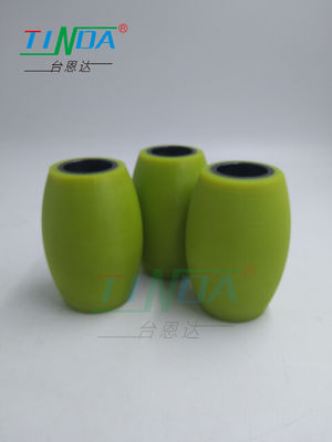 Polyurethane personalizado pequeño tambor rueda de rodillo de goma rueda de mecanum rueda de rodillo