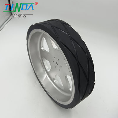 Rueda motriz de AGV personalizada con resistencia al desgaste y diámetro personalizado para equipos de automatización