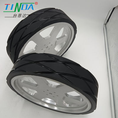 Rueda motriz de AGV personalizada con resistencia al desgaste y diámetro personalizado