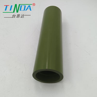 Rol de acero revestido con teflón industrial con bajo nivel de vibración y tolerancia de 0,02 mm