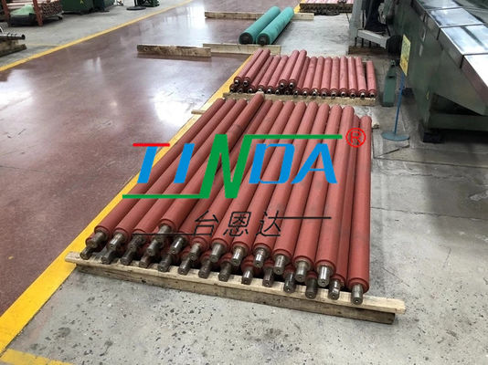 Roller de caucho industrial duradero para obtener resultados de impresión consistentes