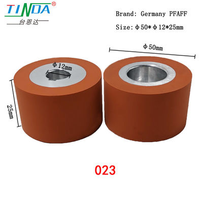 Ruedas de silicona gris de 350 grados centígrados para la máquina de sellado de costura de aire caliente PFAFF personalizada y resistente a la alta presión en Bangladesh