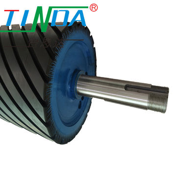 Roller de caucho conductor de superficie lisa para requisitos de impresión en color blanco