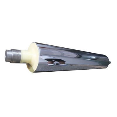Super Espejado Cromo Acero Industrial Metal Rodillo con Bajo Nivel de Vibración y Material Duradero 316L para Uso Industrial