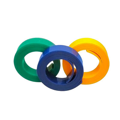 Goma para rasqueta de serigrafía de superficie lisa, dureza 60-90 Shore A, perfecta para un control preciso de la tinta y larga duración