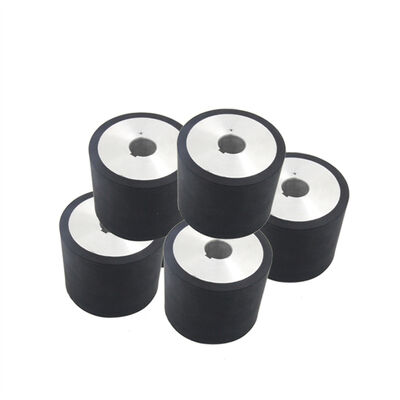 Rol antiestático de caucho cilíndrico de bajo ruido, adecuado para envases flexibles y equipos de transformación de papel
