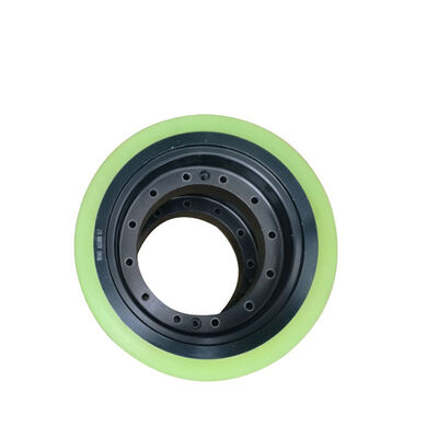 Rueda para AGV de alta carga con diámetro de rueda personalizado diseñado para mejorar la estabilidad y el manejo de carga de los vehículos de guiado automático